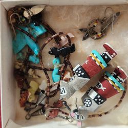 Hand Crafted Necklace And Earrings