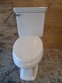 Toto Toilet Promenade II Elongated Two Piece White Toilet