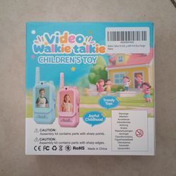 Walkie Talkies for Kids Pack of 2, Rechargeable Long Range Two Way Radios Toys for Boys Girls Age 3-5, Outdoor Adventure Camping Hiking, Birthday with