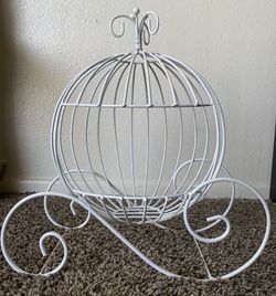 White Metal pumpkin