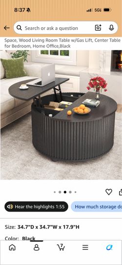 Living room table