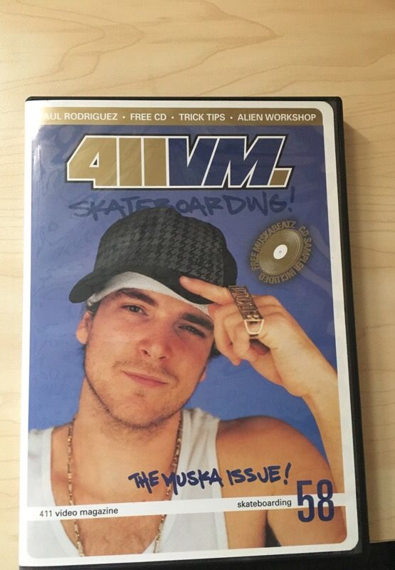 Skateboard dvd. 411vm collectors item
