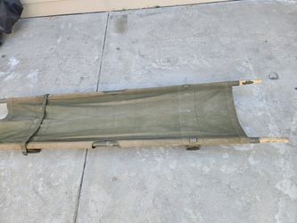 Vintage Military Field Cot