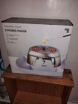 Sharper image s'mores maker NEW