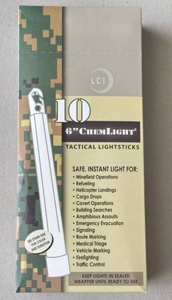 6” Chem Lights 