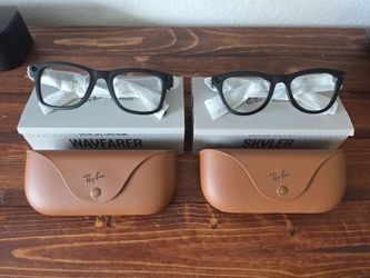 Rayban Meta Transitions Wayfarer Large RW4008 and Skyler RW4010. Like new!!!