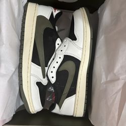 Nike Jordan 1 Low Travis Scott Low OG SP Olive - Size 9w/7.5m | Brand New