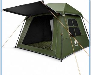 Night Cat 4 Person Pop Up Camping Tent
