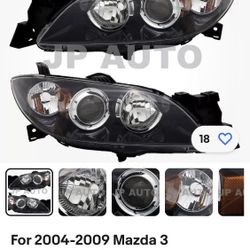2004-2009 Mazda 3 Headlights