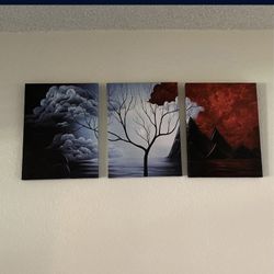 A very beautiful wall painting that makes your home full of positive energy