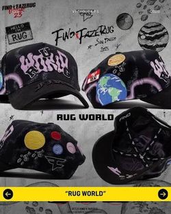 Fino Faze Rug World Hat