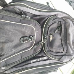 High Sierra Backpack – Black – Rugged Travel Bag
