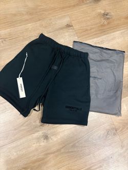 Size S Black Essential Shorts