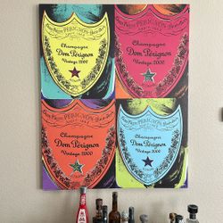 Dom Perignon Art Painting