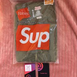 Supreme Hanes Tagless Tank Tops 🔥🔥🔥