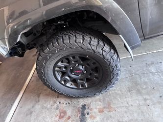 BFG k02 with TRD wheels for 5th gen 4runner