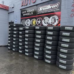 215-55-17 Tires 75$ each get 4 tires alignment free