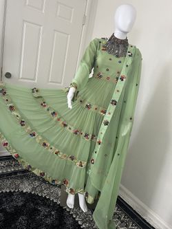 Scarf Dress And Jewelry