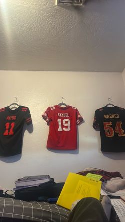 All 3 jerseys Fred Warner, Brandon aiyuk deebo Samuel
