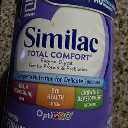 Similac Total Comfort Purple Can Baby Formula