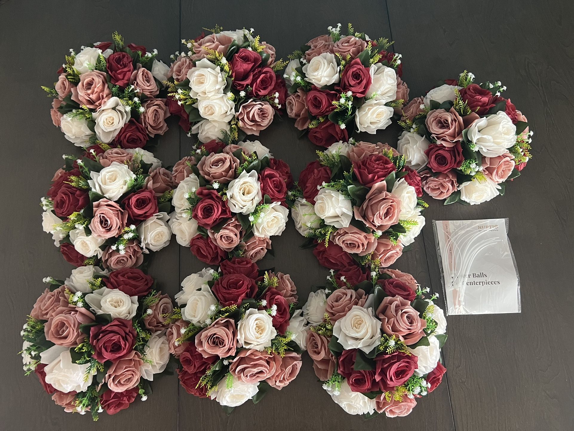 Wedding Flowers And Floating Candles