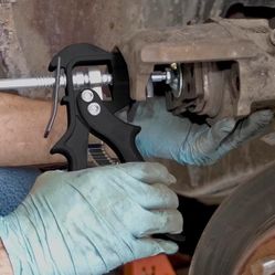 25750 Brake Caliper Compression Tool, Dual Piston Brake Caliper Compressor, Speedy Brake Pad Spreader, Disc Separator Tool for Cars and Light Trucks