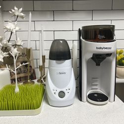 Baby Breeza Formula Pro + Dr. Browns Deluxe Bottle Warmer
