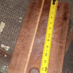 13 Inch Hardwood cabinet Gallery Kitchen Cutting Board 