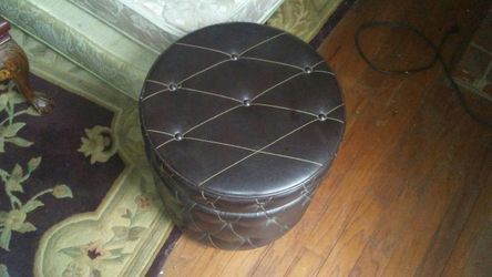 Hassock stool.