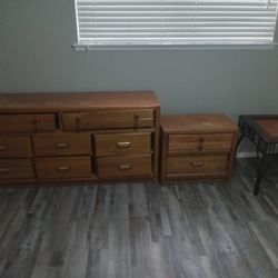 Bedroom Dresser and and end table
