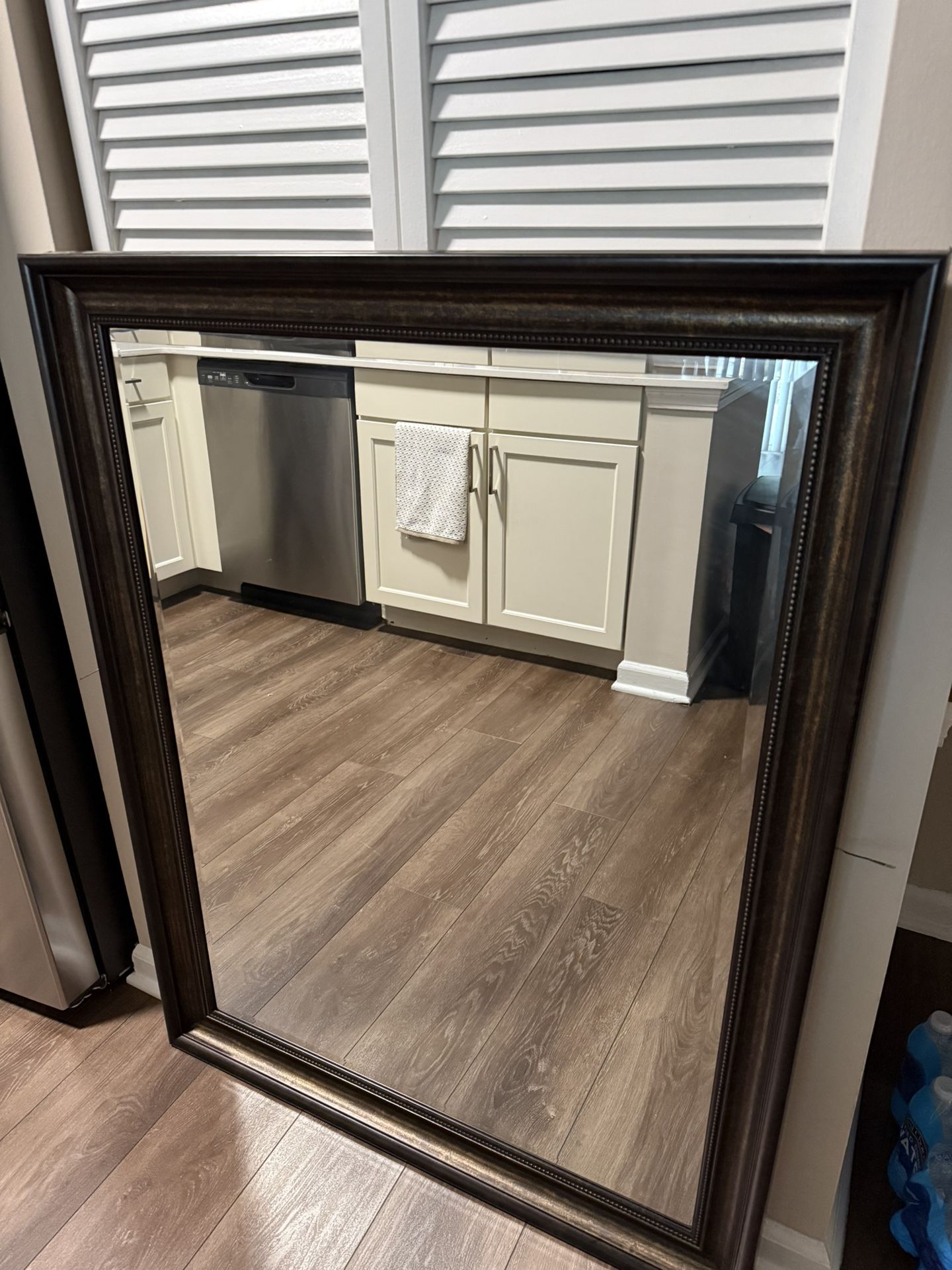 Big brown mirror