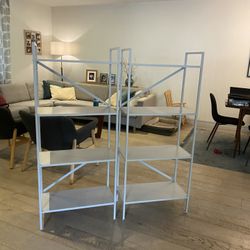 IKEA Dragnet Gray Shelves (pair)