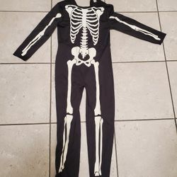 Skeleton HALLOWEEN COSTUME SIZE SMALL 