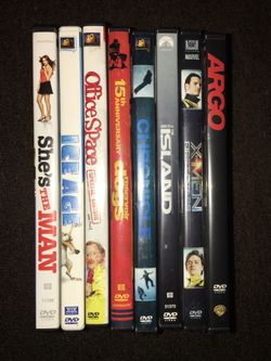 Lot of 8 DVDs