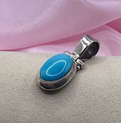 Sterling Silver & Turquoise Pendants