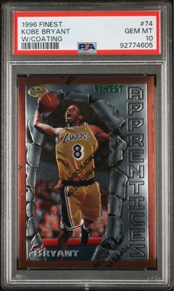 1996 Topps Finest Kobe Bryant #74 PSA 10