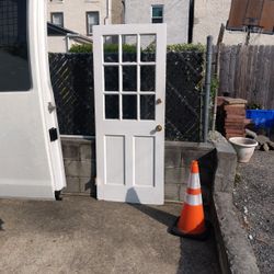 Exterior Wood Door 32"X79"