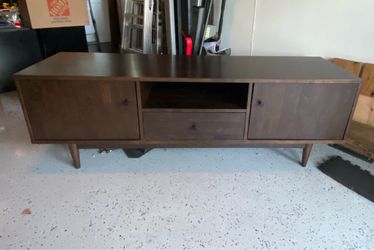 Lawrence mid-century entertainment center