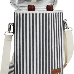 Wine Tote Insulated & Padded  Cooler Bag for Travel