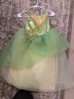 Princess Tiana costume Disney dress 5/6T