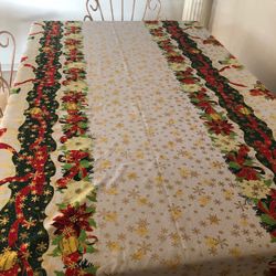 christmas tablecloths / Manteles de navidad