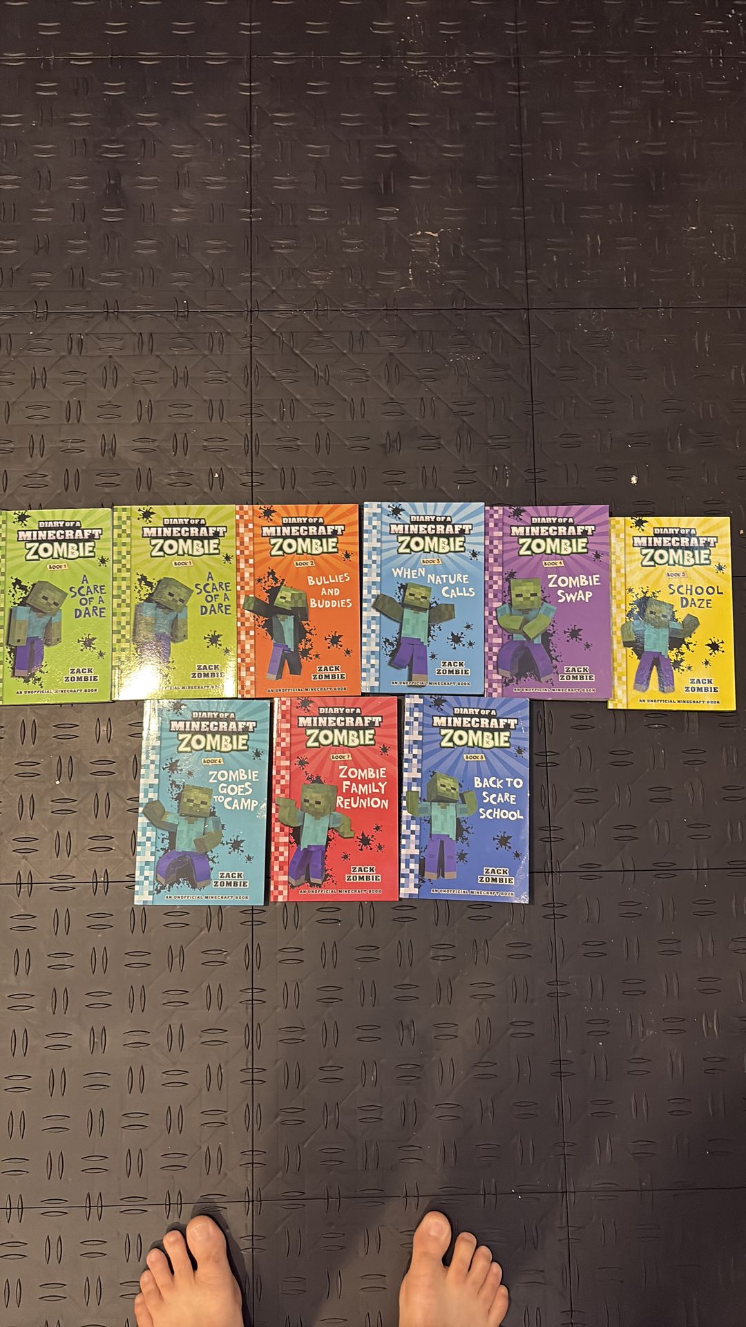 Diary of a Minecraft Zombie Book Set