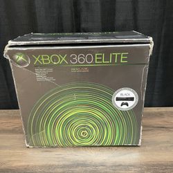 Xbox 360 Elite Complete In Box Bundle