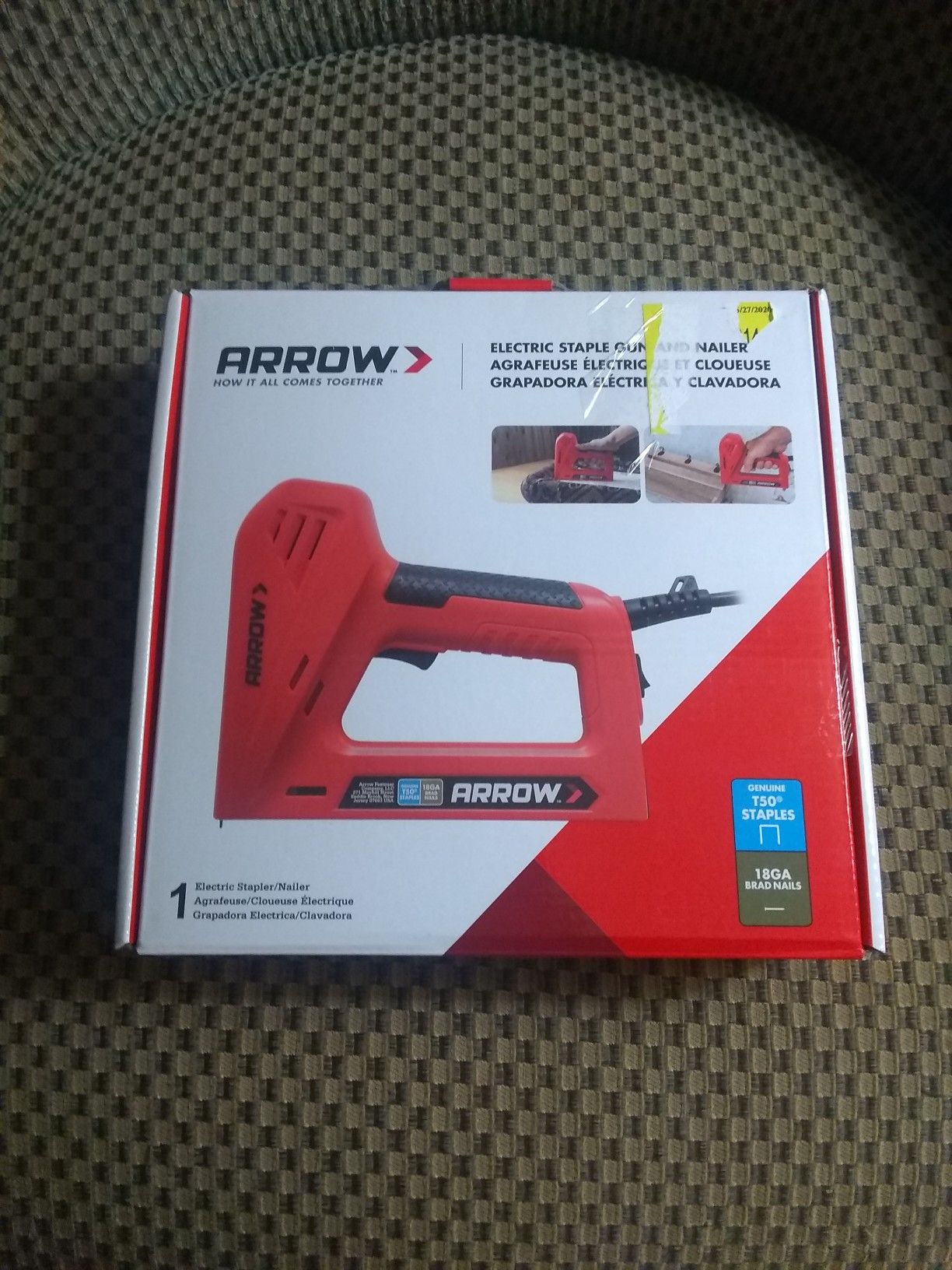 Brand new Arrow staple/nail gun