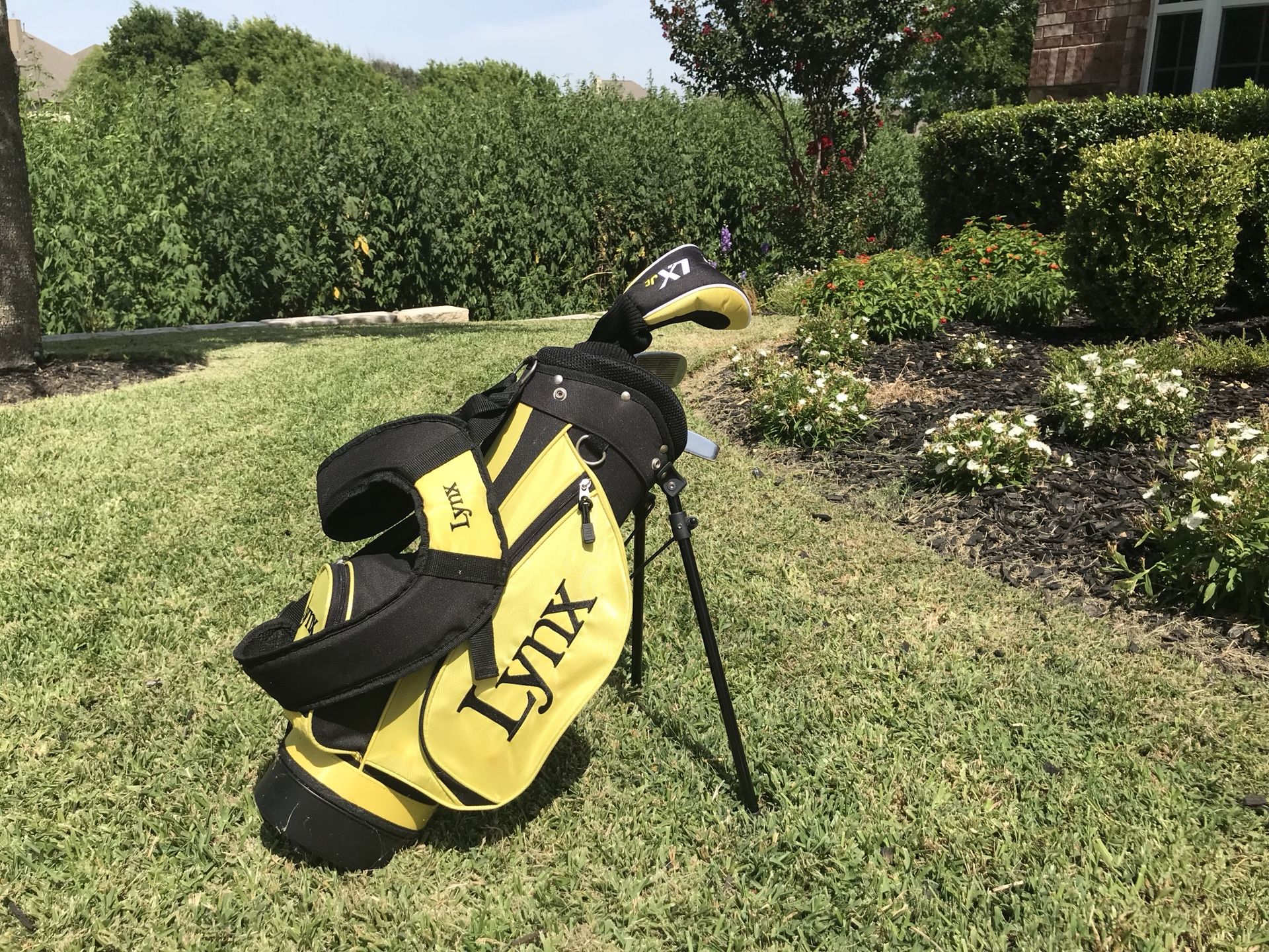 Lynx LX Ages 2-5 Junior 3 PC Starter Golf Set 3 CLUBS + STAND BAG