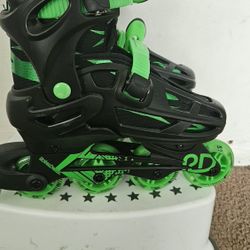 Rollerblades & Roller Skates In One