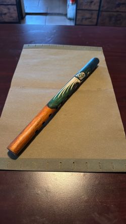 Wood Flute From Guatemala