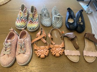 Toddler Girl Shoe Bundle - Vans, Cat & Jack, Old Navy