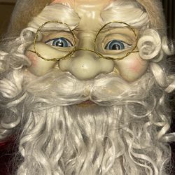 6 ft tall christmas santa, from a old department store in greenwood. 