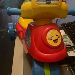 VTech Alphabet Ride-On Toy – Interactive Toddler Bike